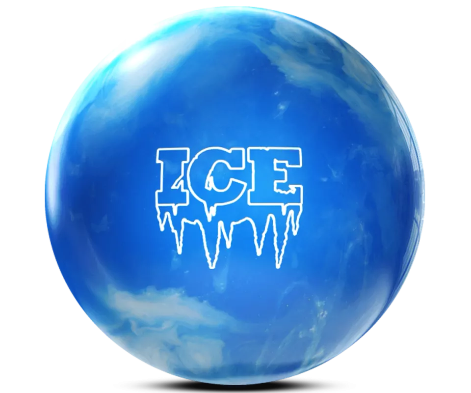 STORM Ice / Polyester - Blue/White Bowling Ball STORM Ice / Polyester - Blue/White Bowling Ball
