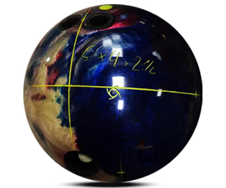 STORM Optimus Bowling Ball Layout STORM Optimus Bowling Ball Layout