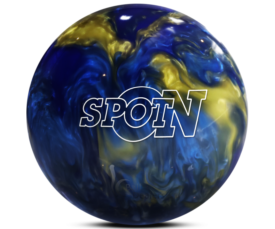 STORM Spot ON - Dark Blue/Blue/Gold Bowling Ball STORM Spot ON - Dark Blue/Blue/Gold Bowling Ball