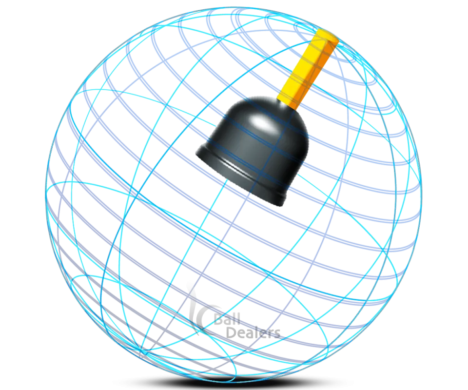 STORM Spot ON - Dark Blue/Blue/Gold Bowling Ball Kern