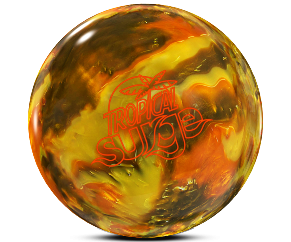 STORM Tropical Surge - GOLD-BRONZE-MEDALLION Bowling Ball