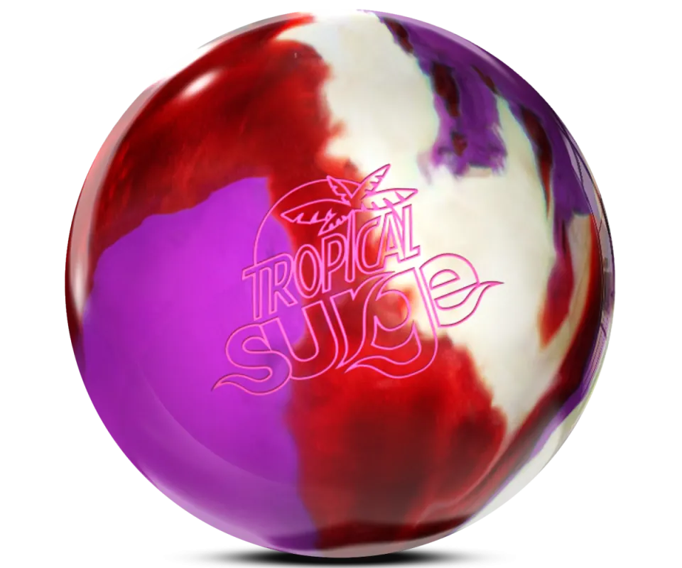 STORM Tropical Surge - RED-WHITE-PURPLE Bowling Ball STORM Tropical Surge - RED-WHITE-PURPLE Bowling Ball