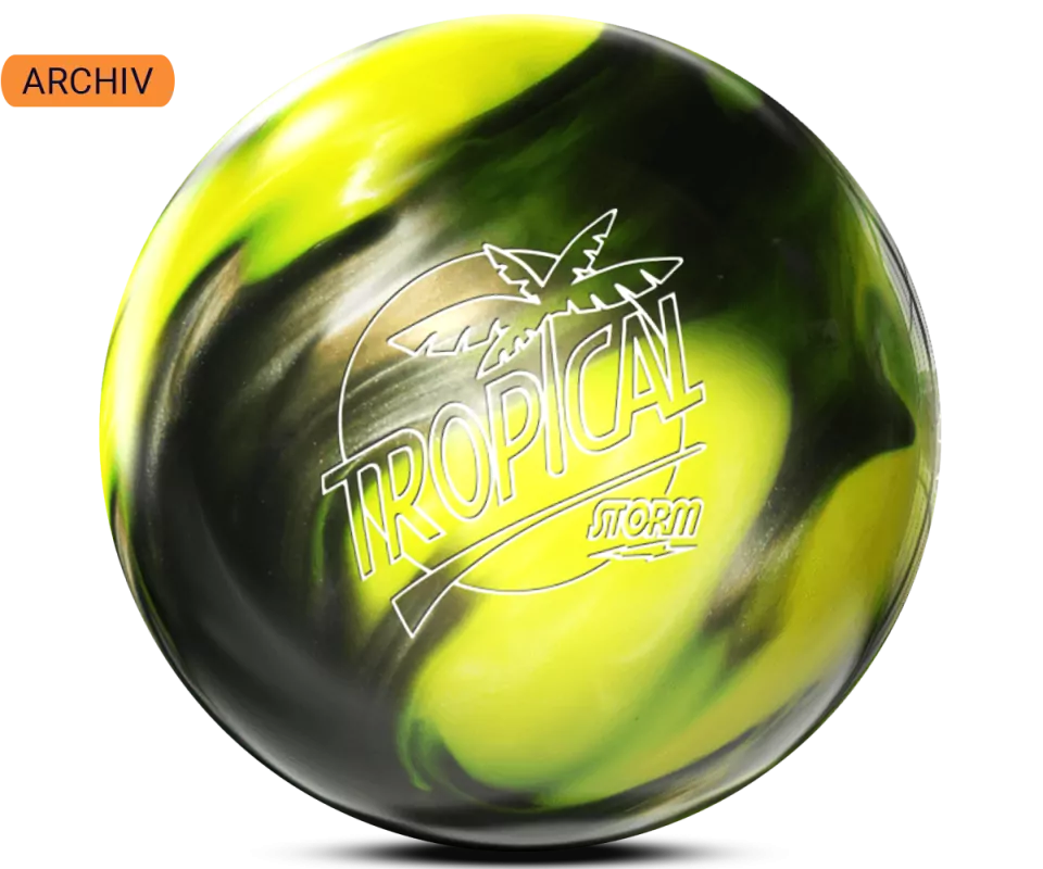 STORM Tropical - Yellow/Silver Bowling Ball STORM Tropical - Yellow/Silver Bowling Ball