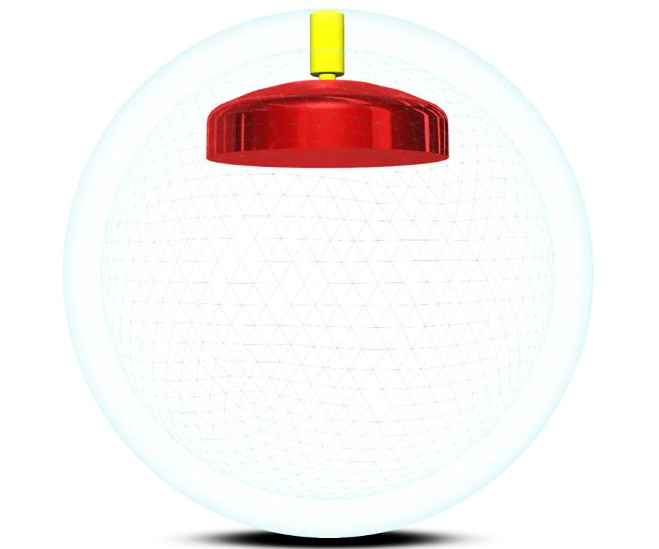 STORM Mix - Lime/Royal/Custard Bowling Ball Kern