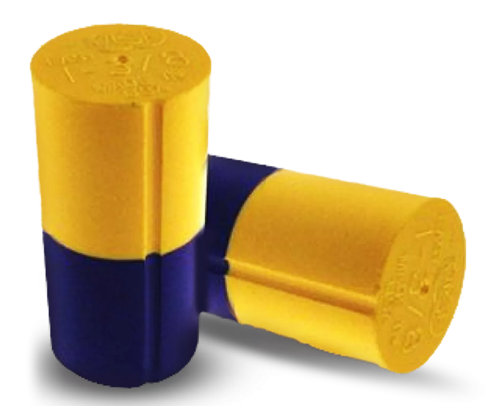 VISE Thumb Slug Urethane Dual Color - Yellow/Grape