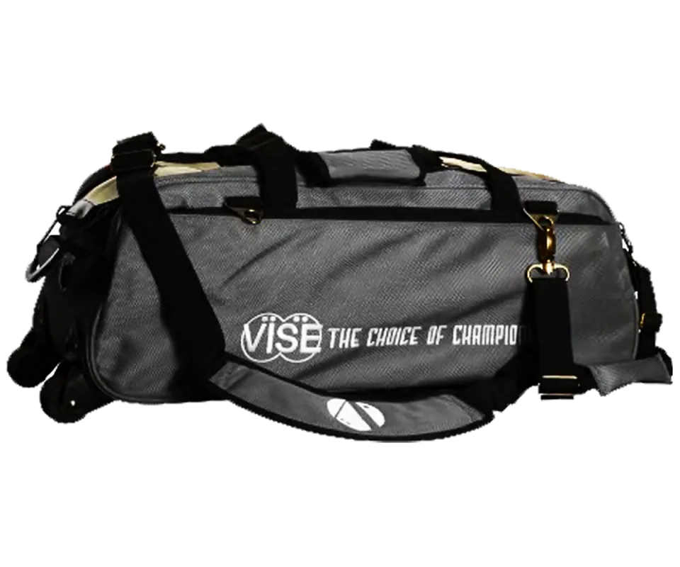VISE Triple "Clear Top" Tote Roller - Grey