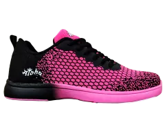 ALOHA HexaGo Schwarz/Pink Damen Bowling Schuh