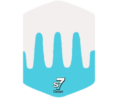 DEXTER Wechselsohle SST S7 SAW Tooth White/Blue