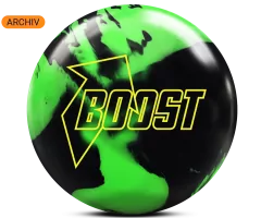 900 GLOBAL Boost Black/Green Solid Bowling Ball