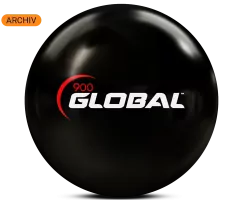 900 GLOBAL Clear Polyester Bowling Ball