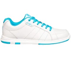 KR-STRIKEFORCE Satin White/Aqua Damen Bowling Schuh