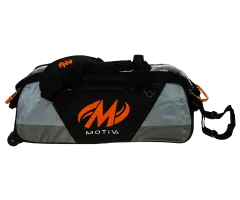 MOTIV® Ballistix Triple Tote - Black/Orange