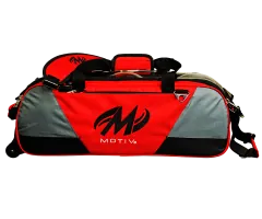 MOTIV® Ballistix Triple Tote - Fire Red Bowlingtasche