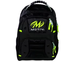 MOTIV® Intrepid Backpack - Black/Grey/Lime Bowlingtasche