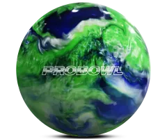 PROBOWL - Blue/Green/Silver Bowling Ball