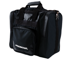 PROBOWL Single Tote Deluxe - Black/Black