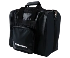 PROBOWL Single Tote Deluxe - Black/Black