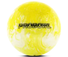 PROBOWL - White/Yellow Bowling Ball