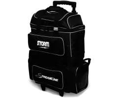 STORM 4 Ball Roller Streamline - Black/Silver Bowlingtasche