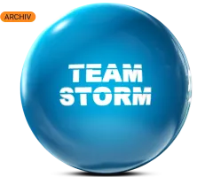 STORM Clear Poly - Team STORM - Electric Blue Bowling Ball