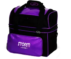 STORM Single Flip Tote - Black/Amythest Bowlingtasche