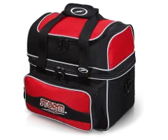 STORM Single Flip Tote - Black/Red