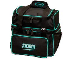 STORM Single Flip Tote - Black/Sea Foam Bowlingtasche