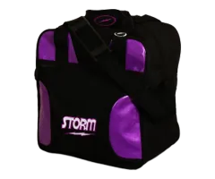 STORM Single Tote Solo - Black/Amythest Bowlingtasche