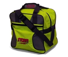 STORM Single Solo Tote - Watermelon Sugar (Lime/Grey) Bowlingtasche