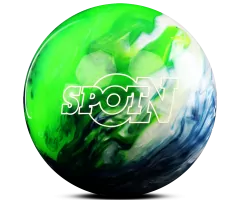 STORM Spot ON - Blue/Green/Silver Bowling Ball