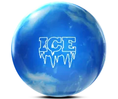Gebrauchter STORM Ice / Polyester - Blue/White in 14lbs. Bowling Ball