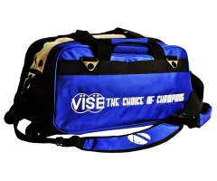 VISE Double Clear Top Tote Roller - Blue