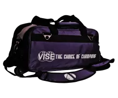 VISE Double Clear Top Tote Roller - Purple