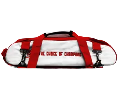 VISE Triple Shoebag - White/Red