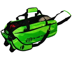 VISE Triple "Clear Top" Tote Roller - Neon Green