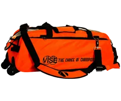 VISE Triple "Clear Top" Tote Roller - Orange